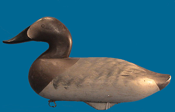 Superb Charlie Joiner hen Canvasback, signed & dated 1952