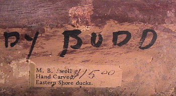 Juddy Budd Shoveler pair