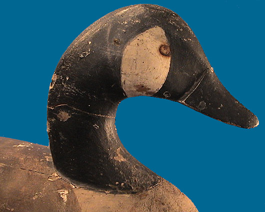 Super nice Ira Hudson Goose, Chincoteague Island, VA, Circa 1930s