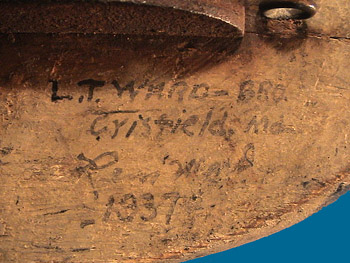 Rare 1937 Ward Brothers hen Bluebill