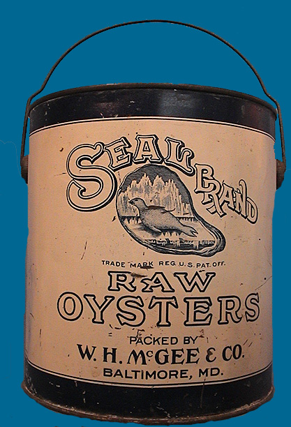 Seal Brand Oyster tin