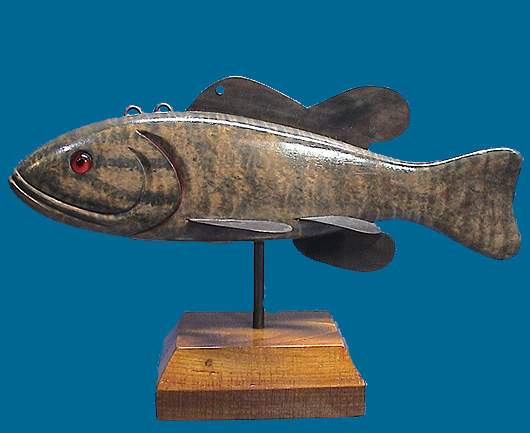 fishing collectables for sale old fish decoy