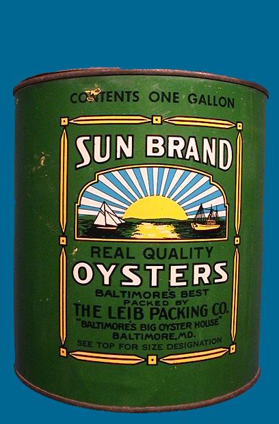 SUN BRAND OYSTERS